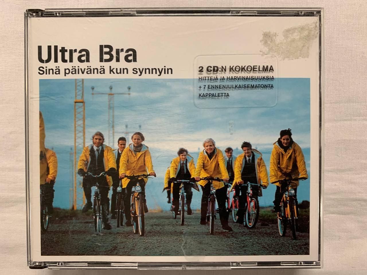 Ultra Bra - sinä päivänä kun synnyin (2cd kokoelma boxi)